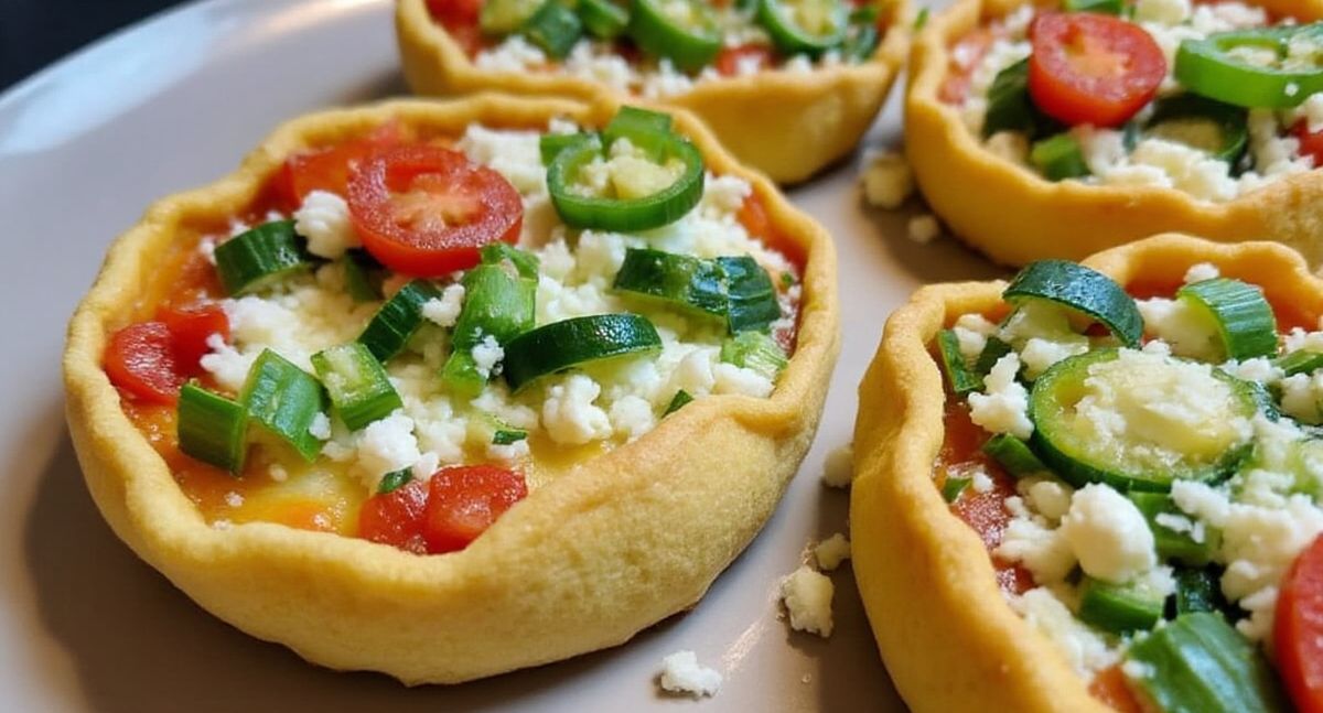 Tartelettes salées aux légumes