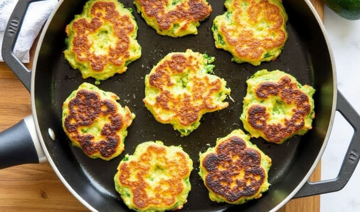 beignets de courgettes à la poêle