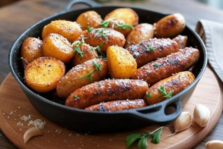Figatelli au four : une recette simple et savoureuse pour vos repas rapides