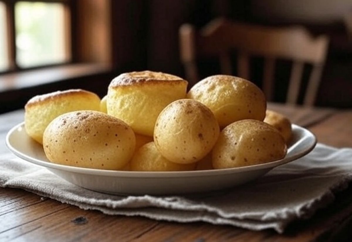 pommes de terre soufflées à tomber par terre