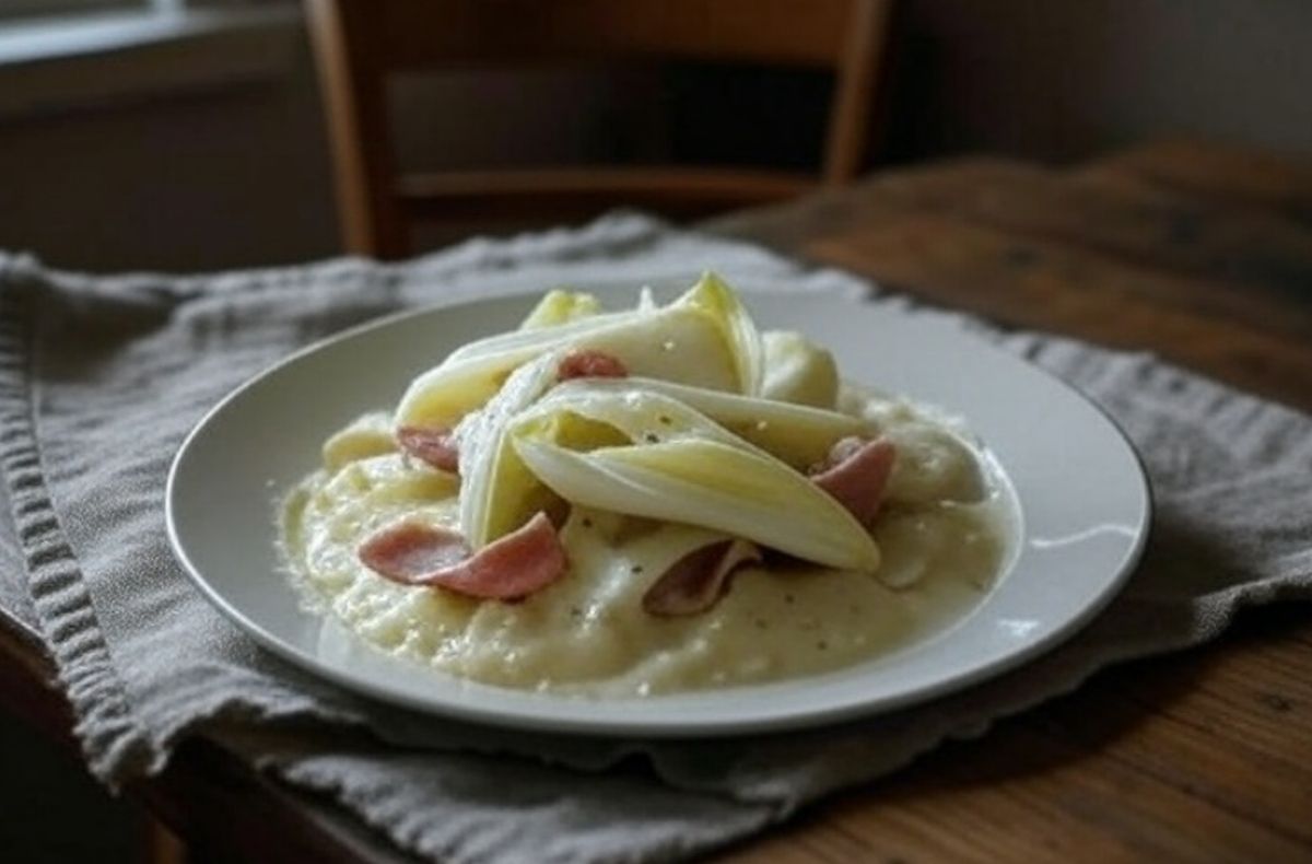 endives au jambon et béchamel