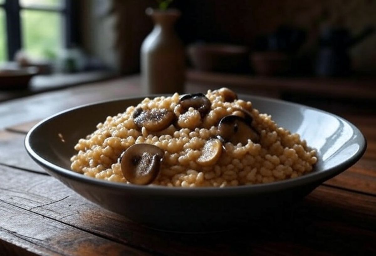 risotto aux cèpes congelés