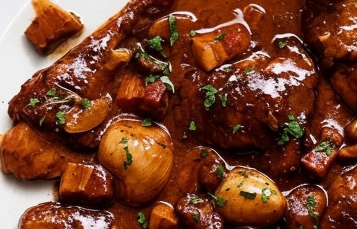 Faire un coq au vin la veille