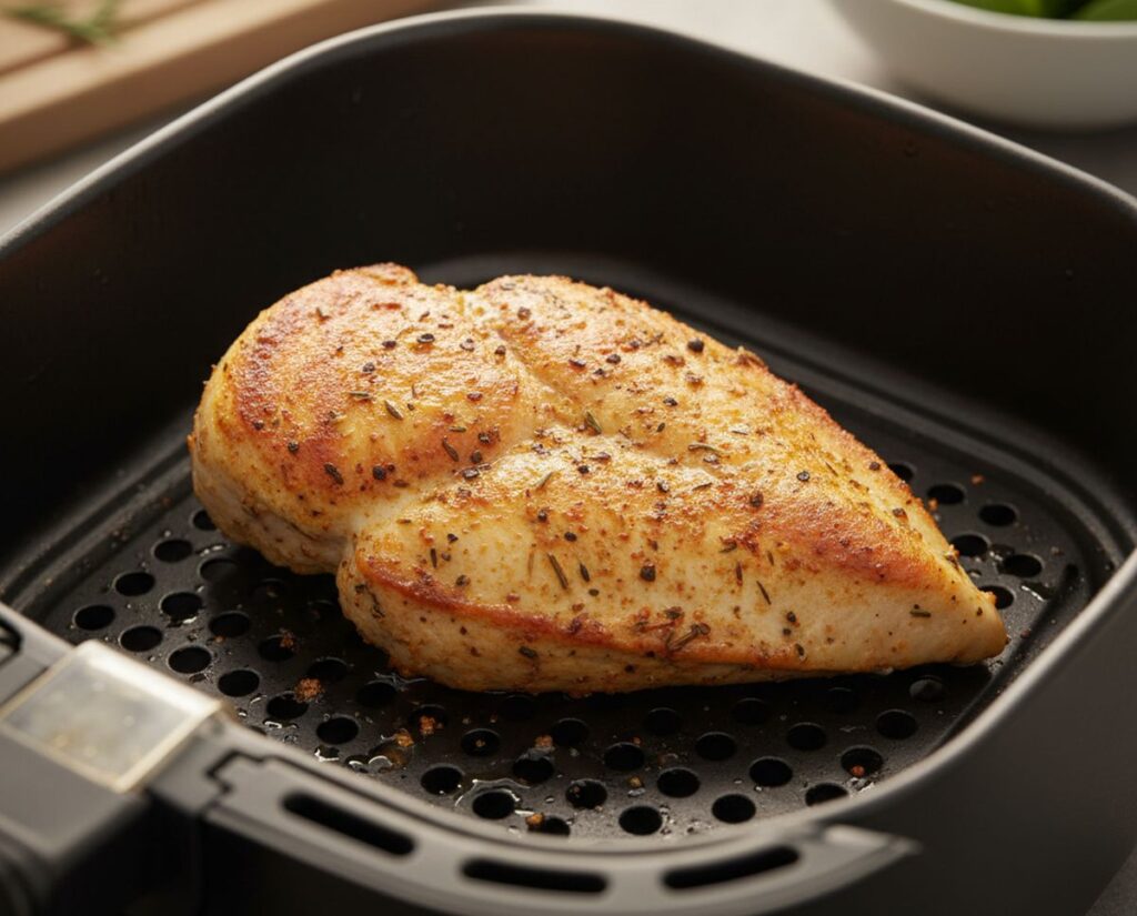 Recette de filet de poulet à l’air fryer : Les différents temps de