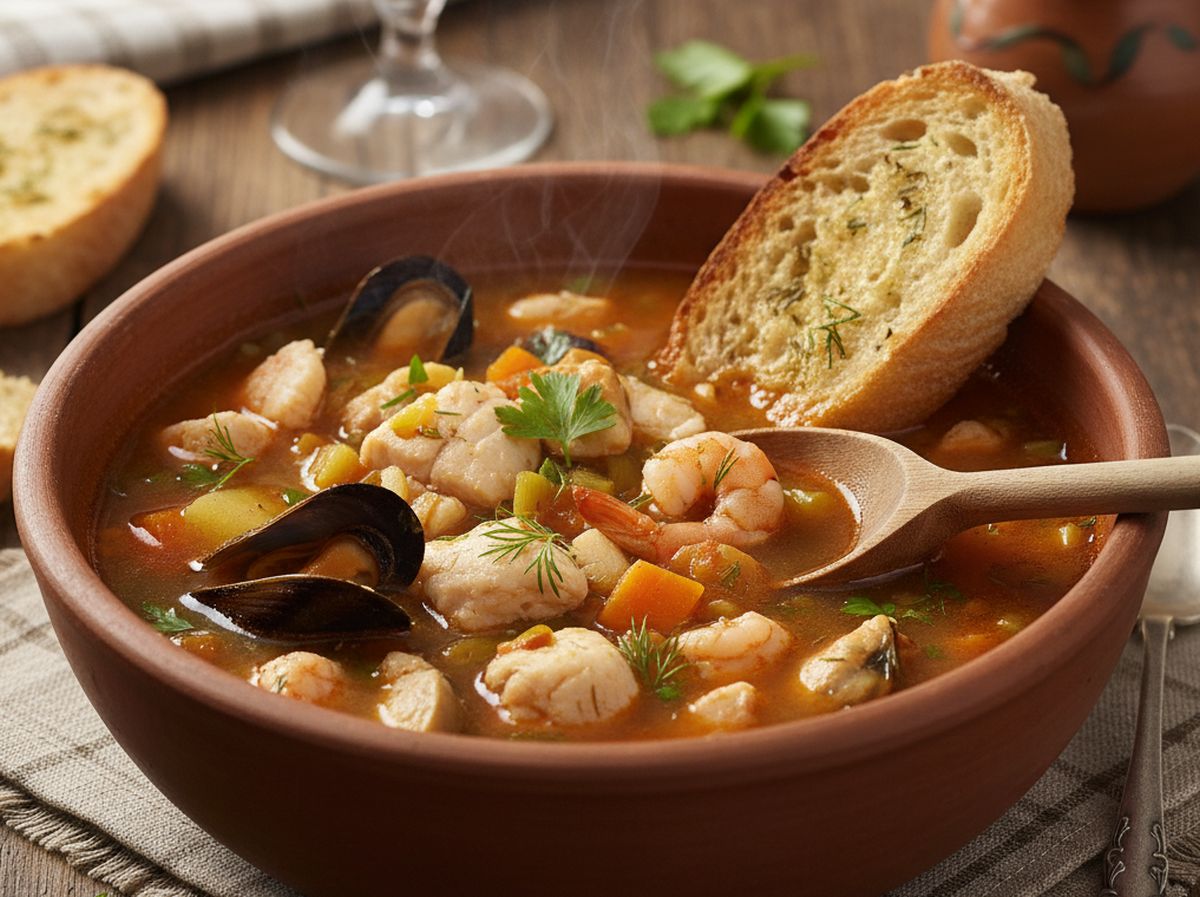 soupe de poisson à l'ancienne