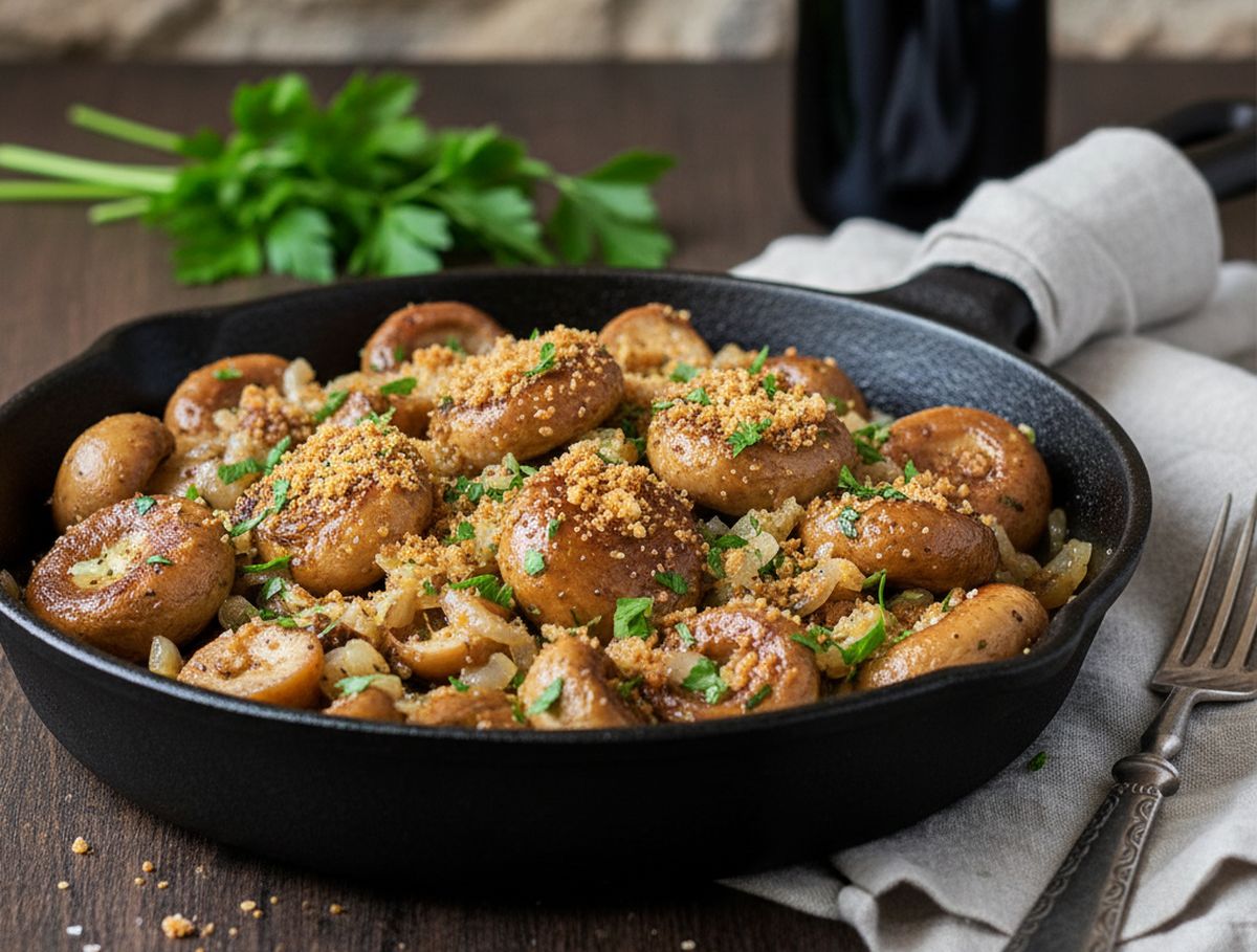 recette de poêlée de cèpes à la bordelaise