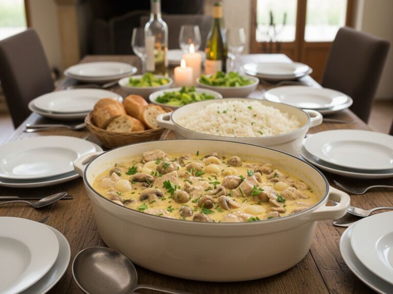 Blanquette de veau pour 10 personnes : recette traditionnelle facile et inratable