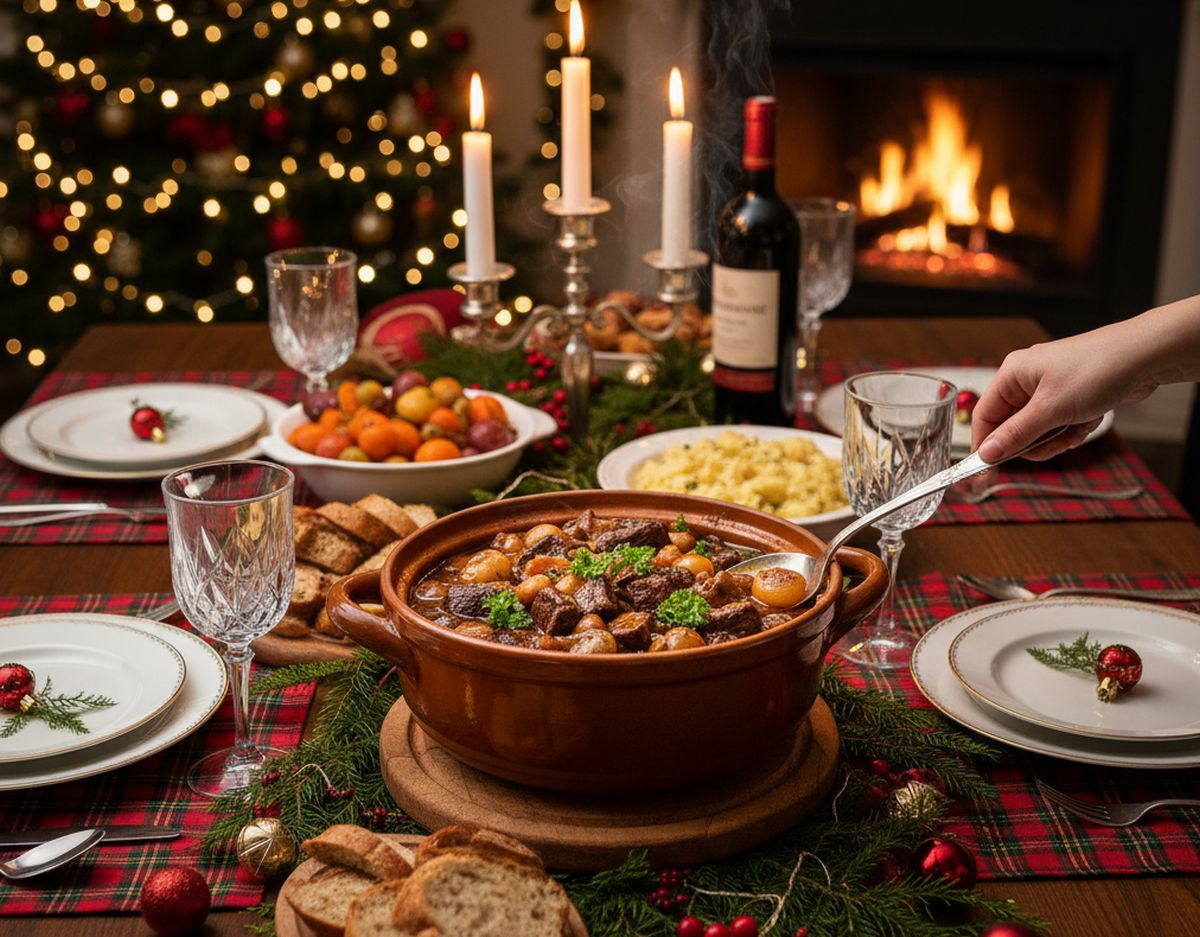 Plats mijotés à préparer la veille pour Noël