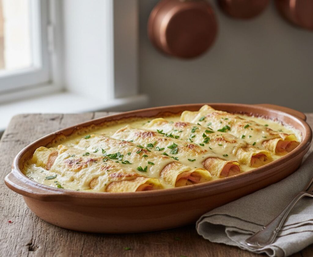 Recette ficelle picarde béchamel maison facile à réaliser - Le goût du coq