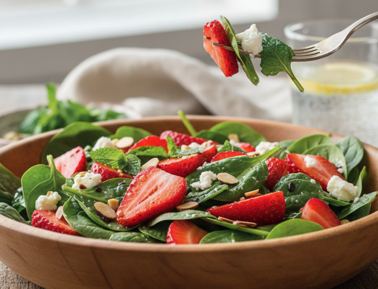 Salade de fraises : recette facile et variantes originales pour l’été