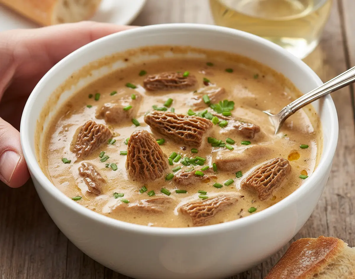 Sauce aux morilles à la crème : recette facile et gourmande