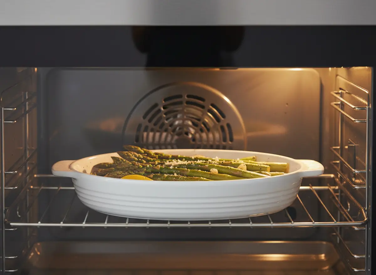 Asperges vertes au four recette facile et croustillante pour le printemps